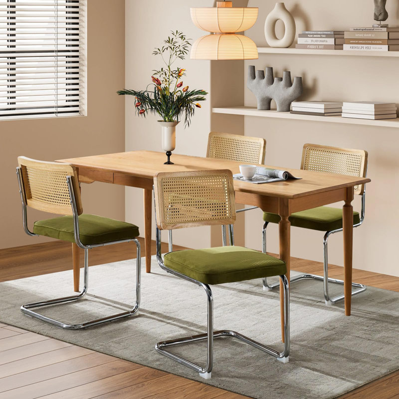 Chaise d'appoint rembourrée en velours et en tissu Teddy, Argent argent, Velvet Olive Green