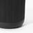 Greenebaum 14.8'' D Round Ribbed Black Planter, Outdoor Plant Pot-409472164-409472167
