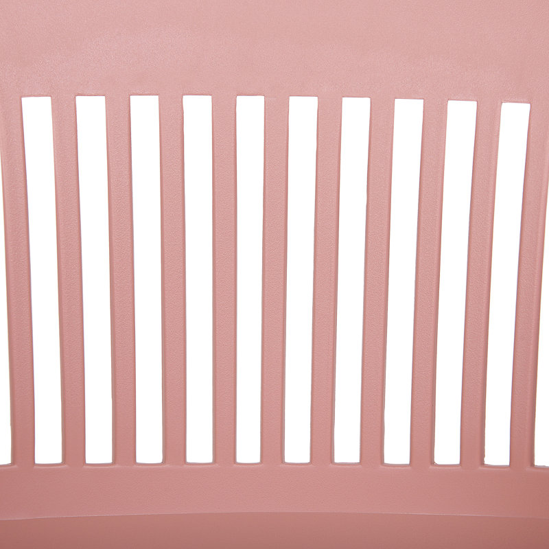 Pringle 44cm H Slat Back Armchair, Pink