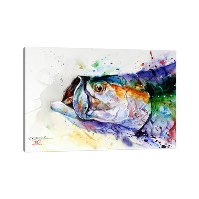 «Fish», reproduction d'art encadrée