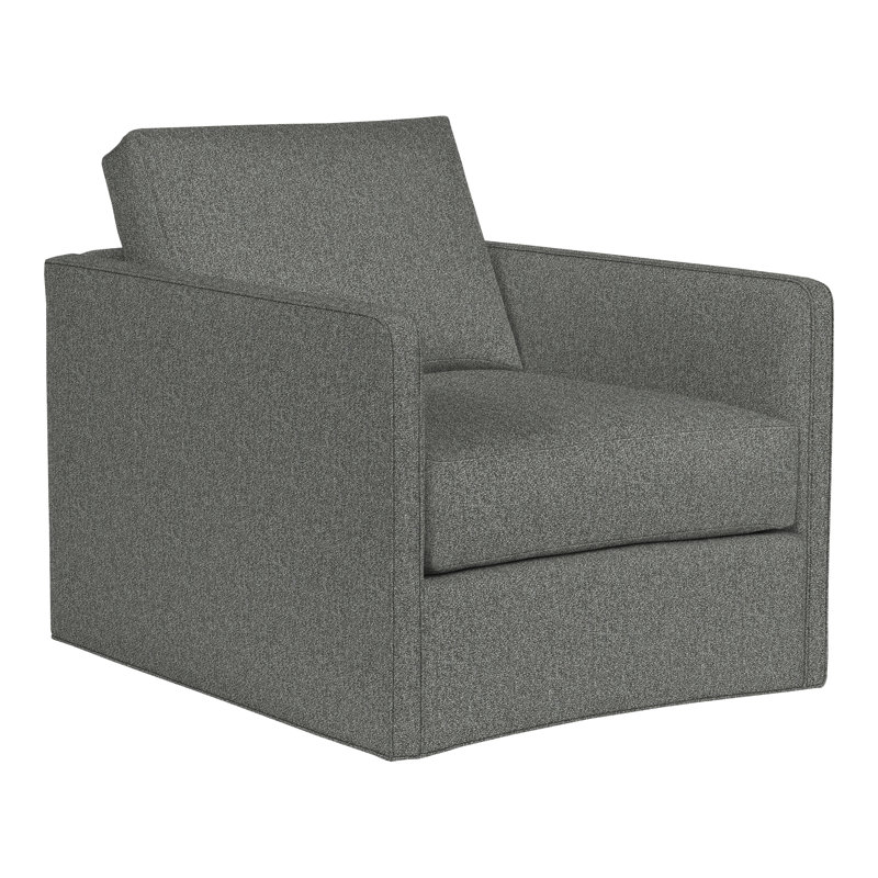 Wynne Swivel Chair, Ian Pewter