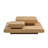 3PCS Modular Stacking MDF Coffee Table Set