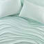 Ensemble de 4 très grands draps 100% molleton doux au toucher - fonction de boulochage, drap plat, 2 taies d'oreiller ajustées, convient aux matelas de 16 po, lavable à la machine, confortable et endormi, boulochage