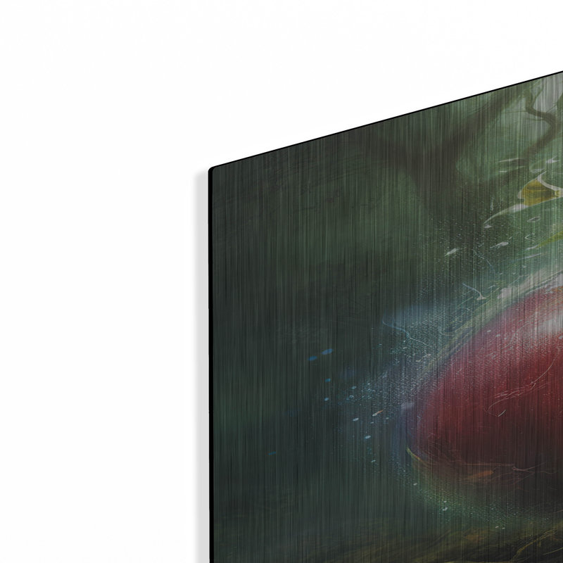 Art mural en métal Winston Porter «Magical Apple Fantastic 6» par Momart, H 36 po x l 24 po
