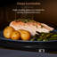 Tower Cavaletto Manual Microwave with 5 Power Levels & 35 Minute Timer, 800W, 20L-129103710