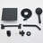 Balck Shower Heads High Pressure With Handheld Spray Combo 8'' Head System