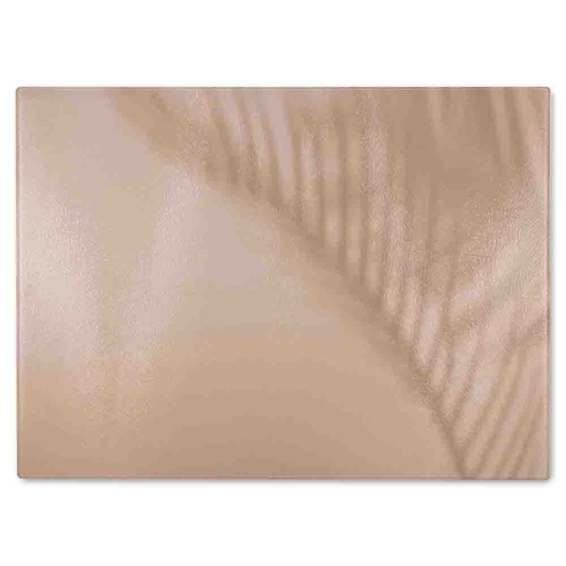 Leaf Shadow Glass Chopping Board