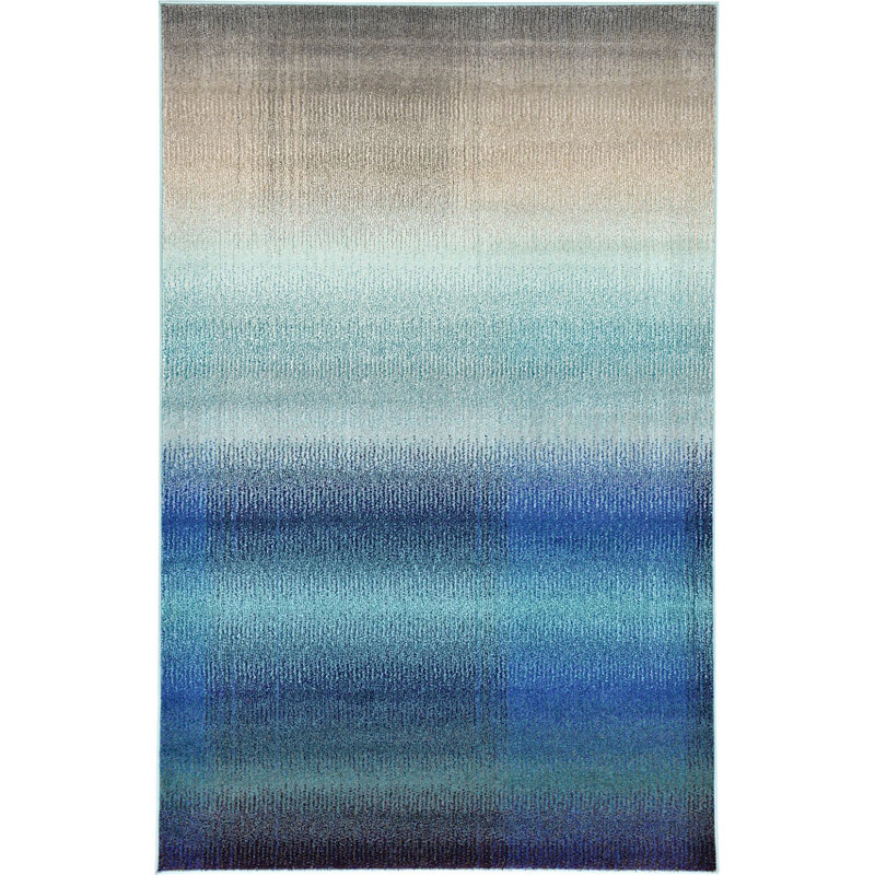 Abstract Indoor Rug, Rectangle 5' x 8'