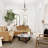 Meyana 6 - Light Bubble Hammered Patterned Glass Cluster Chandelier-114498892