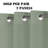 Lyla Linen Solid Color Bedroom Privacy Window Drapes Energy Saving Light Filtering Sheer Woven Linen Elegant Grommet 2 Curtain Panels , Seagrass-575099872-611343799