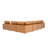 Roeher Top-Grain Leather Match Large Seating Modular Sectional-1552588793