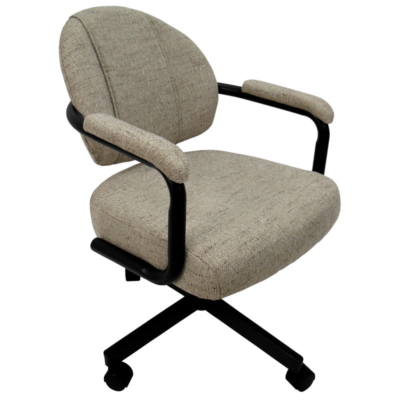 Fauteuil avec accoudoirs , Bois flottant Hemsath, Noir