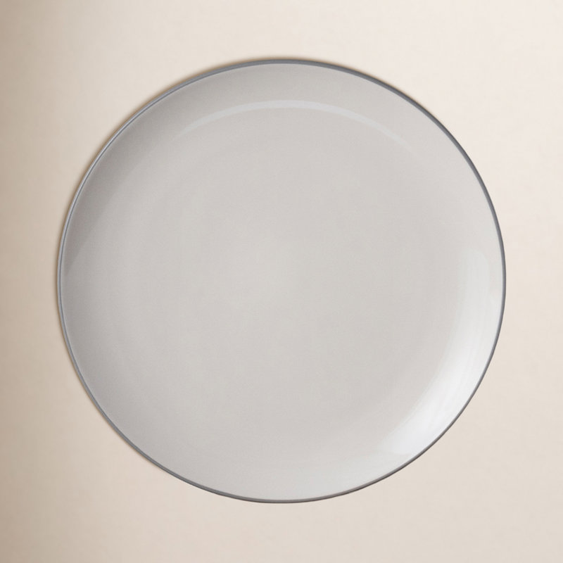 Noritake Colorwave Coupe Salad Plates, 8-1/4", Slate