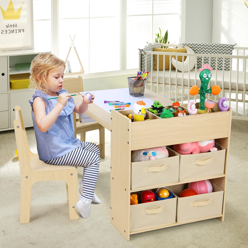 Kids and Chair Set, Yellow