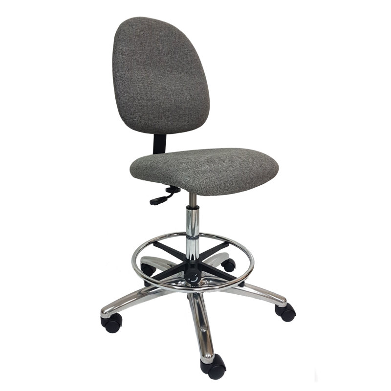 Drafting Chair, Grey