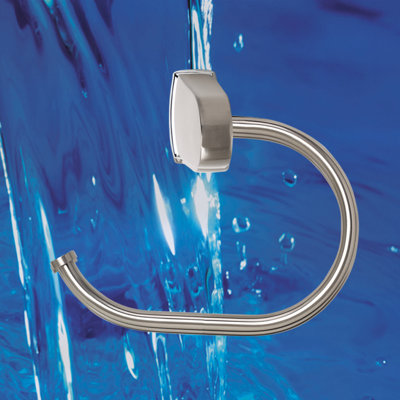Euro Wall Mounted Single Post Toilet Paper Holder