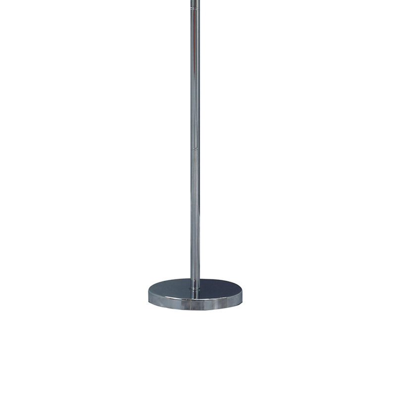 63'' Silver Traditional Floor Lamp, Purple