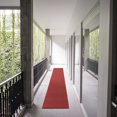 Tapis rouge intérieur / extérieur Nourison Essentials