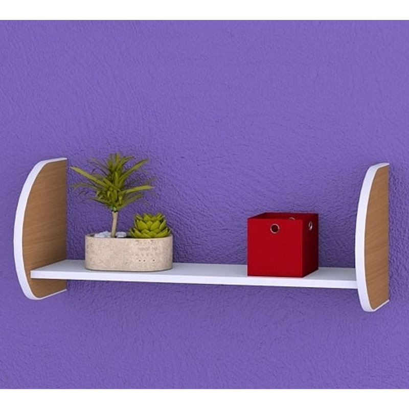 Arrin Floating Shelf, 34cm H x 87cm W x 25cm D, Natural