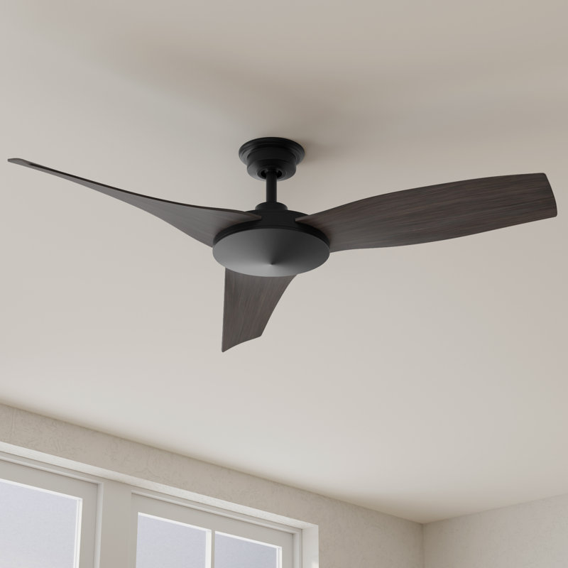 Spicer 54'' Ceiling Fan, Matte Black