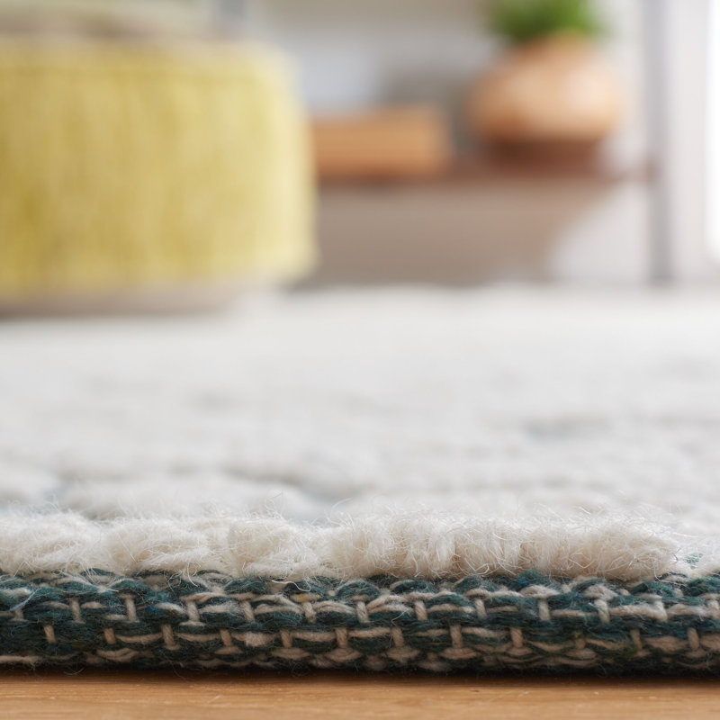 Martha Stewart Hand Woven Wool Rug, Rectangle 5' x 8'