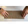 Mini Tambour Slats 112" L x 12" W x 0.3" D Polystyrene Glue-up Wood Slat Walls 186 sq.ft.