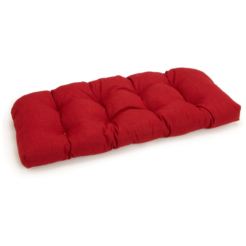 Coussin de banc d'intérieur/d'extérieur, Paprika