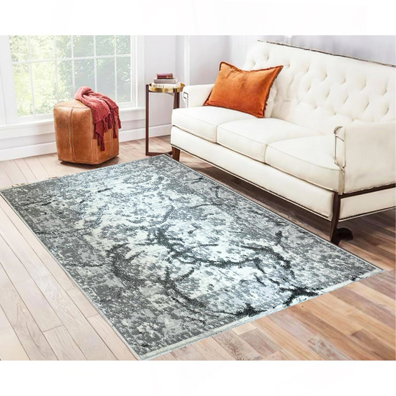 Tapis à motif abstrait Penina, Rectangle 4 pi x 5 pi 11 po