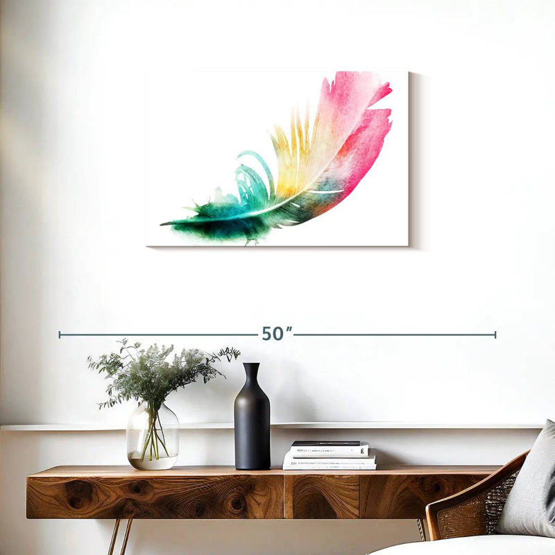 Kerner Prismatic Feather, 20" H x 30" W