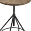 Tabouret de bar à hauteur ajustable en bois massif Collinsville