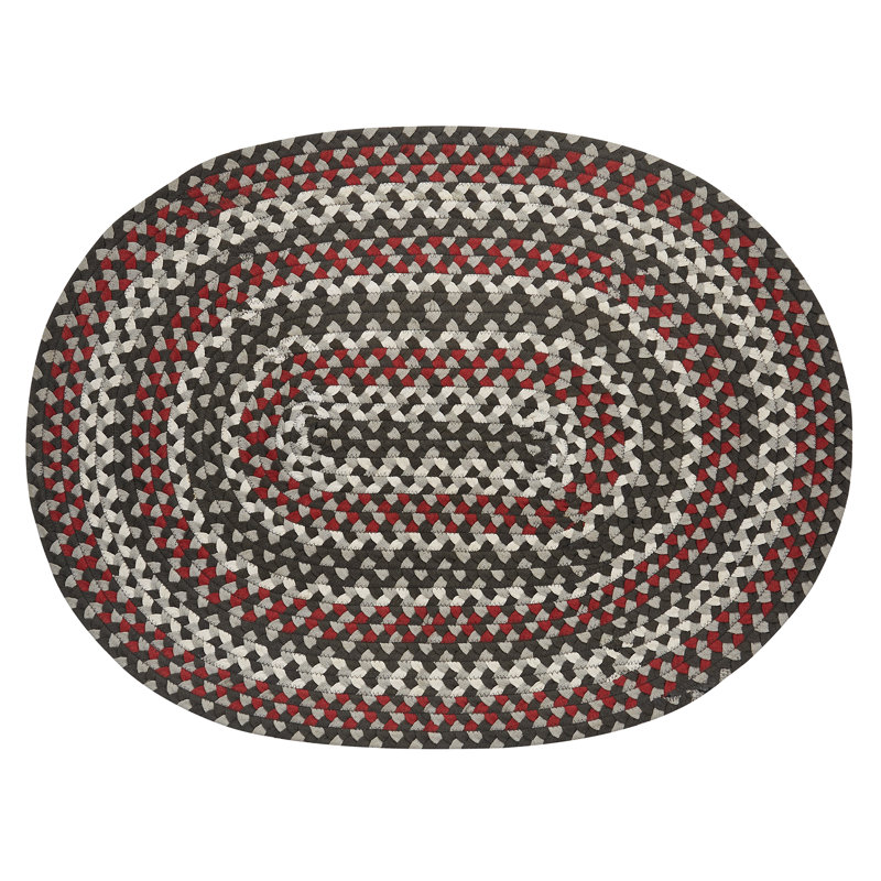 Amelia-Jo Cotton Geometric Indoor Rug, Oval 2'8" x 3'6"
