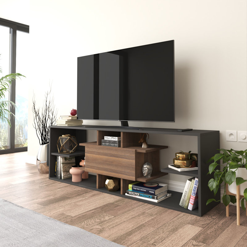 Dacorey TV Stand for TVs up to 78", Crysta/Anthracite