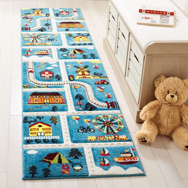 Zeno Polypropylene Rug, Round 8'