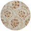 Tapis d'intérieur rond 8 pi Terra Cotta
