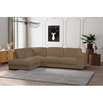 4 Seater Corduroy Sofa & Chaise