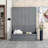 Queen Size Murphy Bed Wall Bed with Sofa - Space Saving Wall Bed with Cushion-764606185