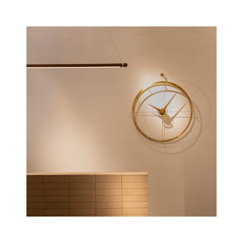 Metal Analog Wall Clock