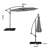 Arlo 3m Cantilever Parasol with LED Light-835371971