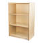 Rangement mobile en bouleau avec (3) tablettes