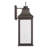 Parker Outdoor 1-Light Night Sky Small Wall Lantern In Black With Clear Glass-70886151-124538580