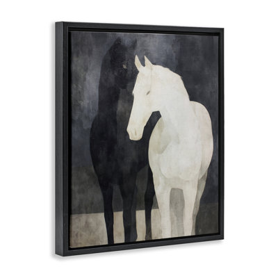Equine Twins Of Wind Floating Frame, design by Svetlana Aleynikova