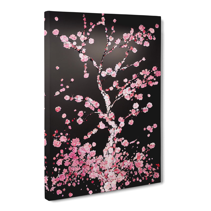 Cherry Blossom Tree Dreams - Wrapped Canvas, 60cm H x 40cm W x 3cm D