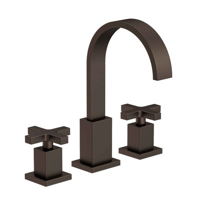 Secant Widespread Bathroom Faucet with Drain Assembly