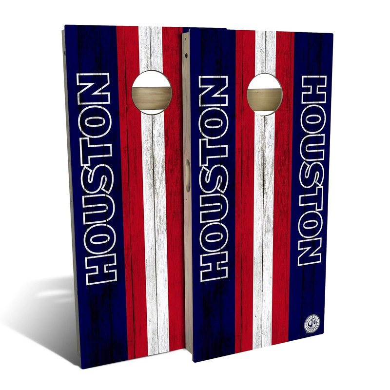 Ensemble de jeu de cornhole Houston, Ajouter des lumières DEL