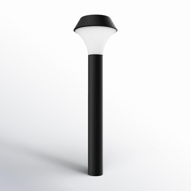Kalio Matte Black Integrated LED Metal Pathway Light