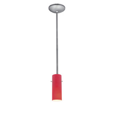 Luminaire suspendu cylindrique 1 lumière Nyquist