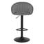 Swivel Upholstered Adjustable Height Bar Stool-366298669-458479944