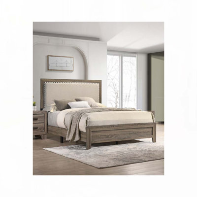 Upholstered Bed Tufted Nailhead Trim