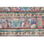 Petit tapis de 2 pi x 4,3 pi, tapis turc, tapis aztèques, tapis bleus frais, tapis de décoration intérieure, tapis bohème, tapis rétro