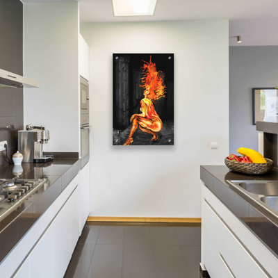 Trinx 'Medusa' by Michael Stewart, Acrylic Glass Wall Art, ACR-10847